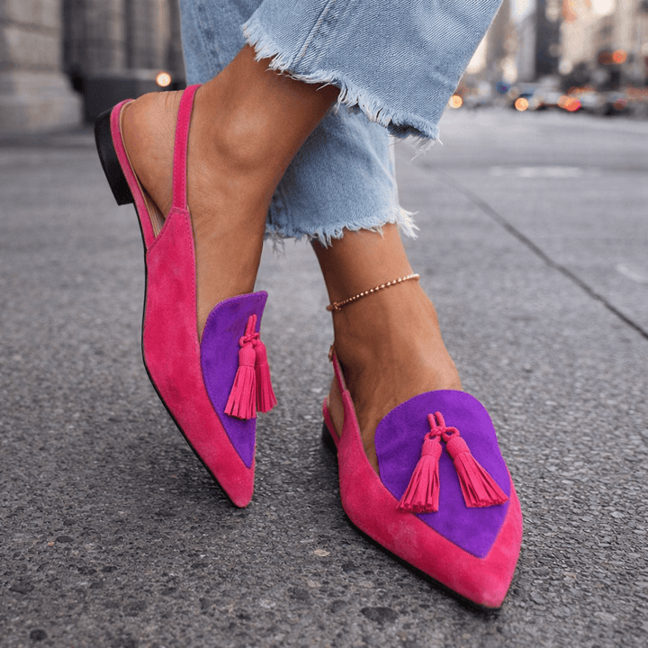 Valeria | Sandali con cinturini e frange