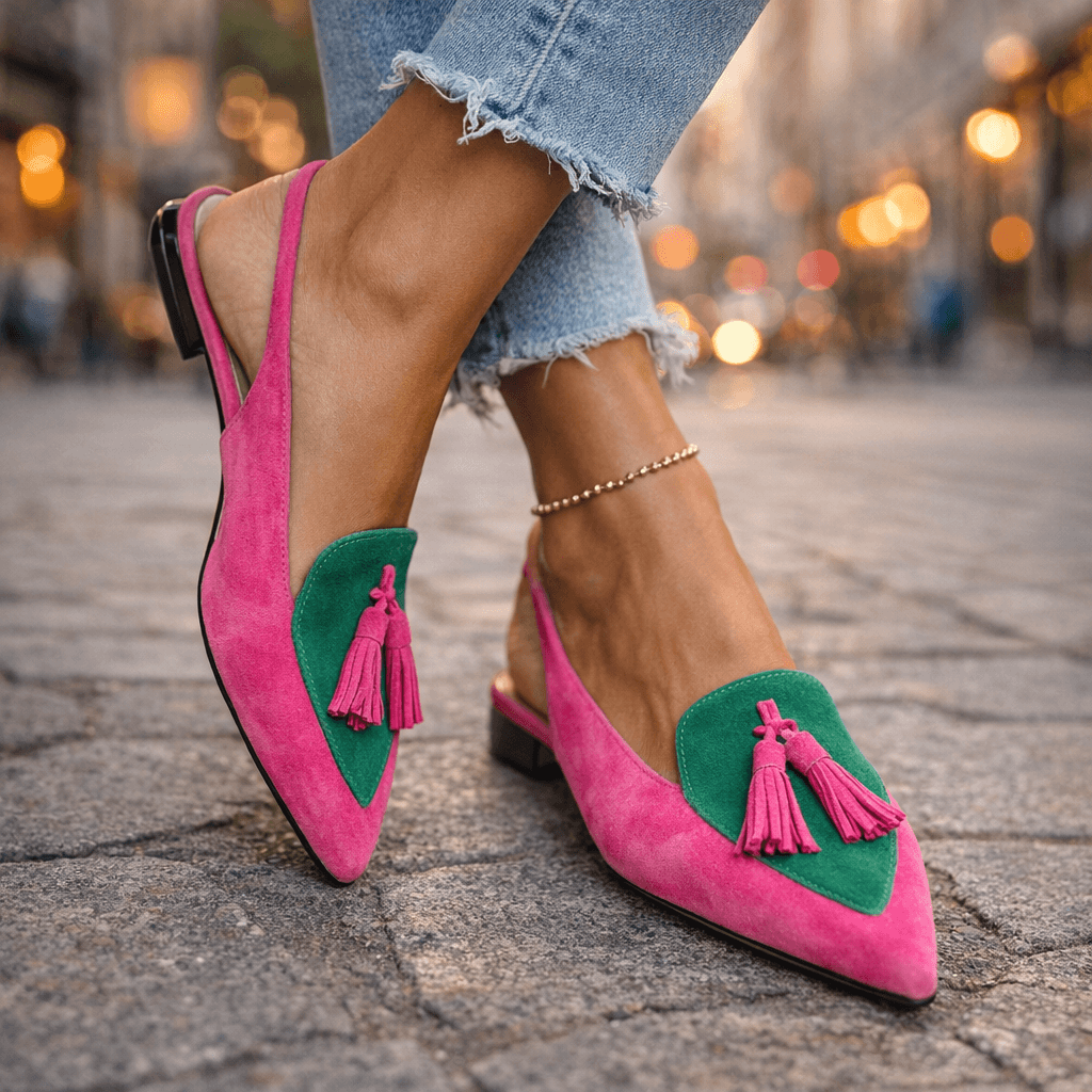 Valeria | Sandali con cinturini e frange
