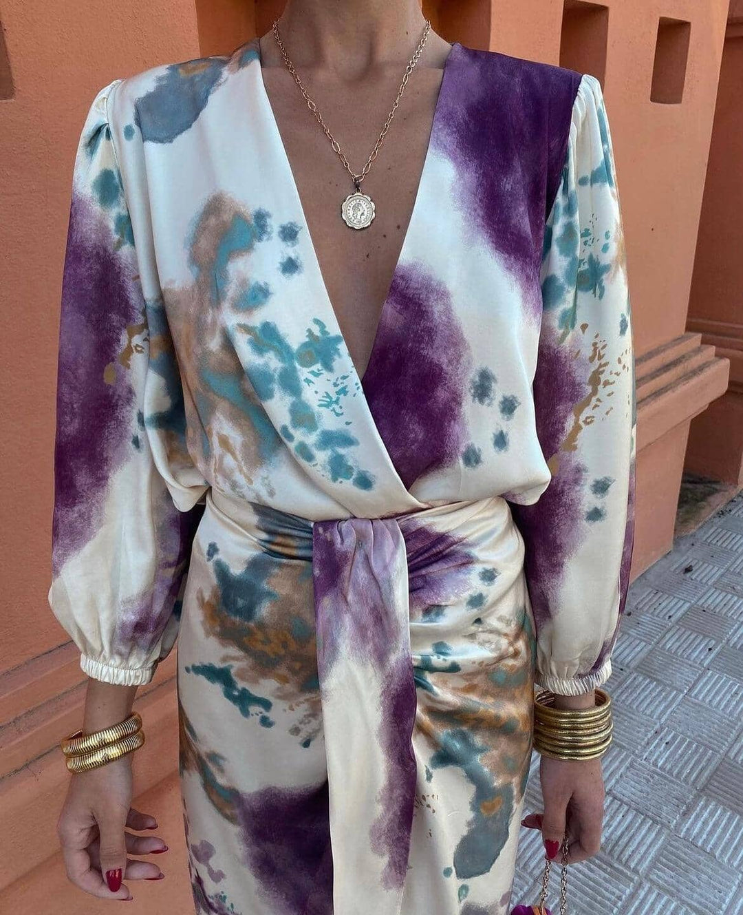 Mora | Fancy print dress