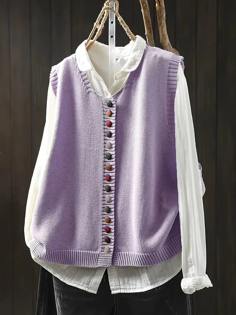 Gaelle | Elegant Casual Knitted Vest