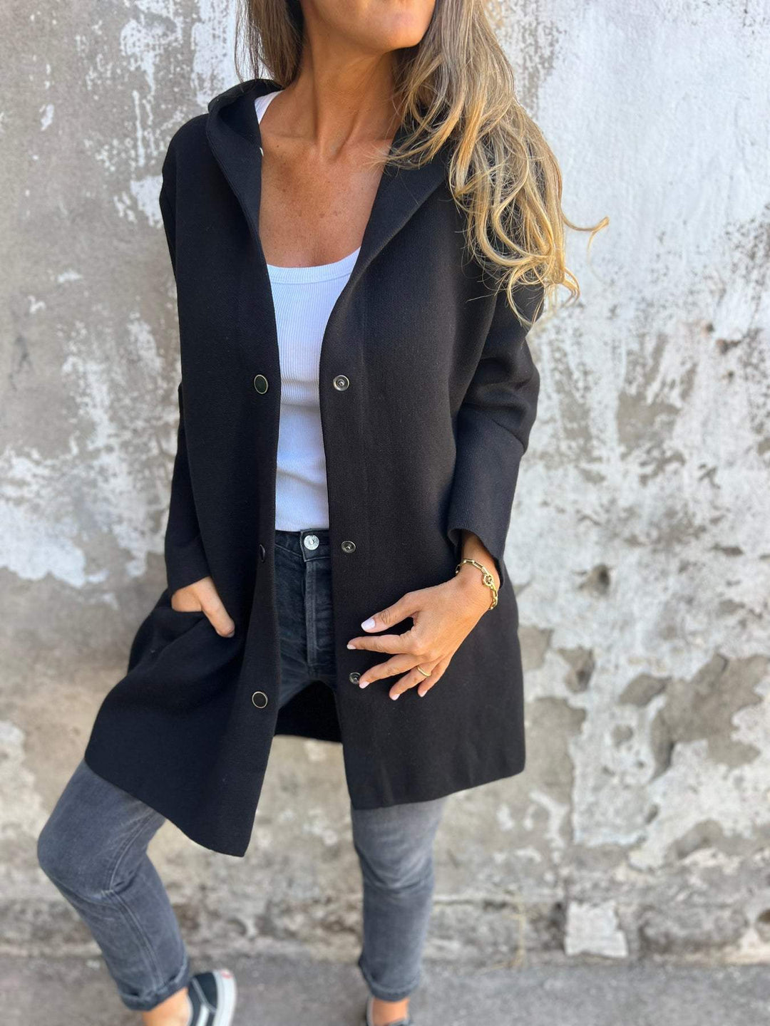 Appolinia | Casual hooded cardigan