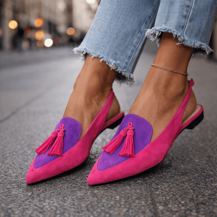 Valeria | Sandali con cinturini e frange
