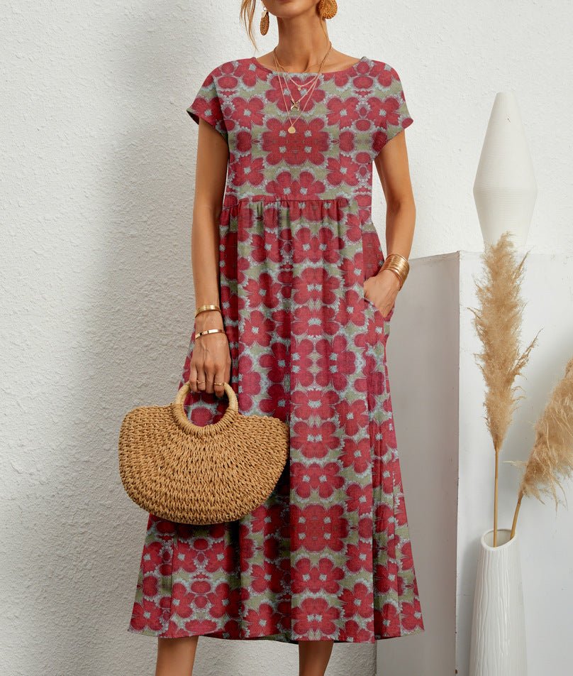 Deborah | Elegant floral dress