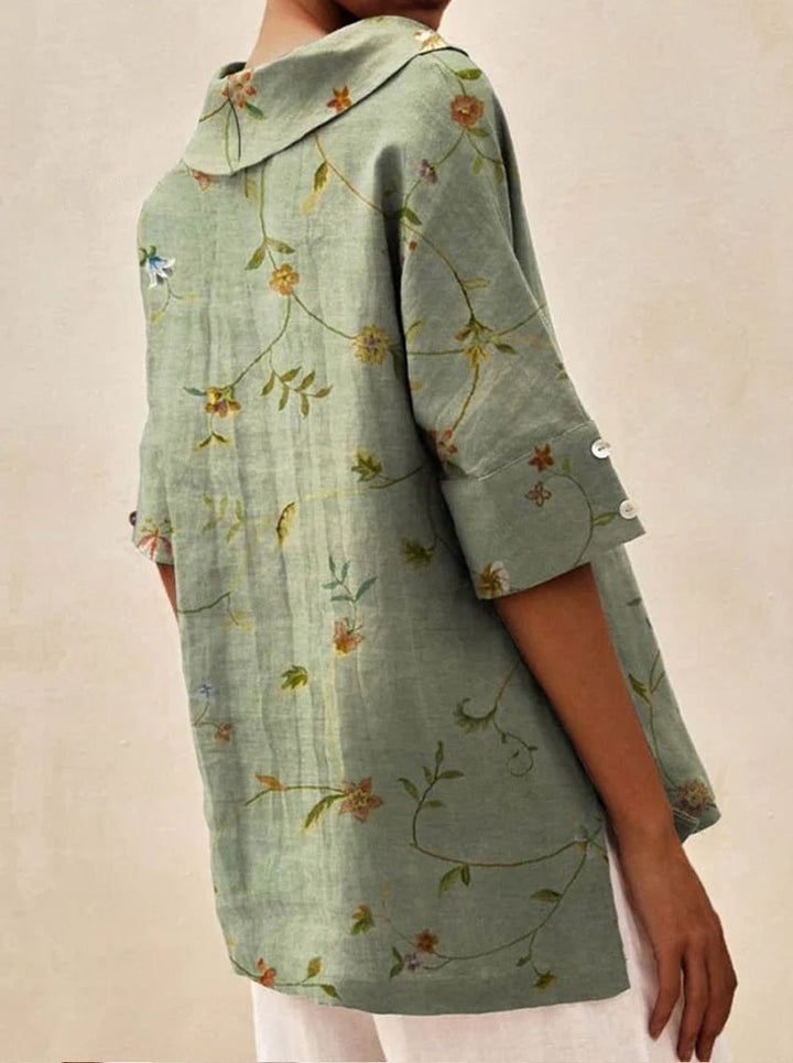 Andrea | Light floral summer top