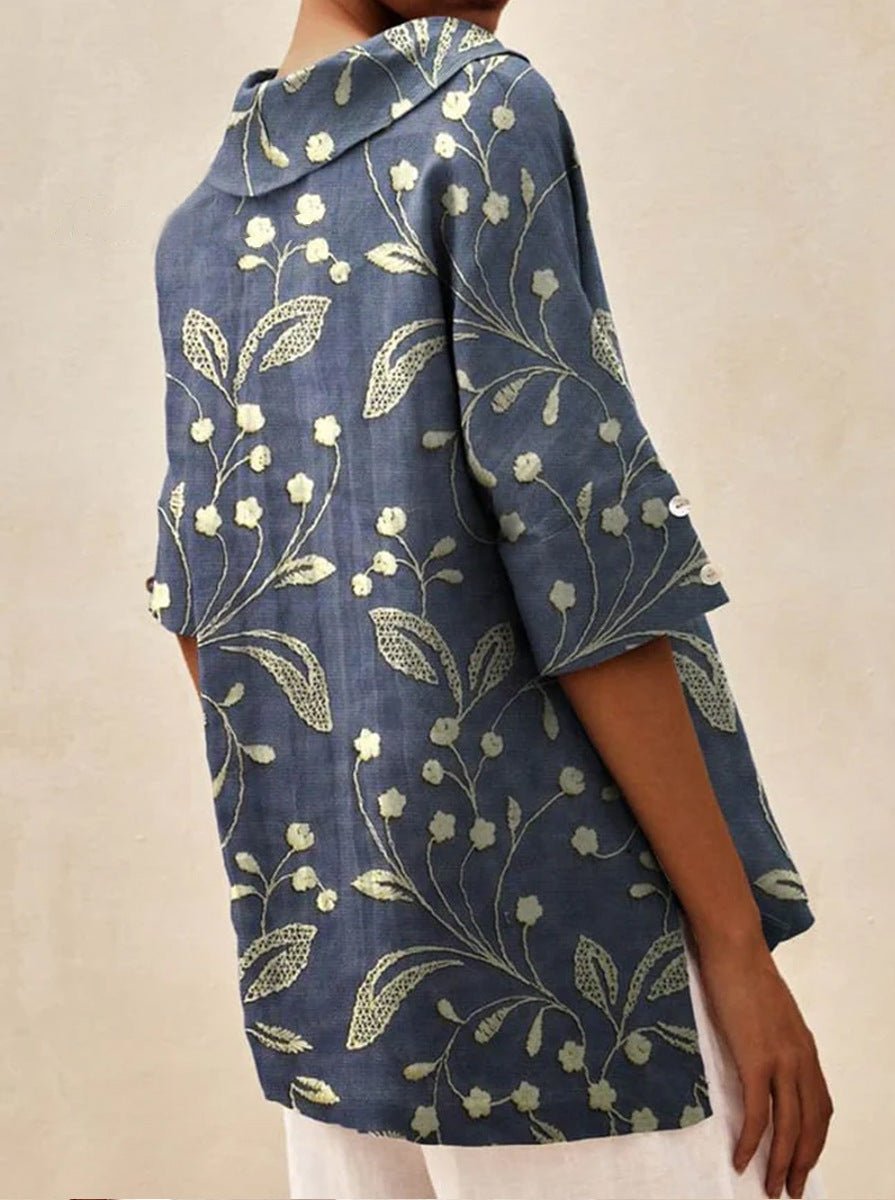 Andrea | Light floral summer top