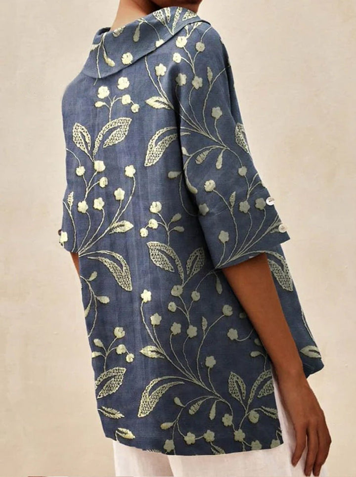 Andrea | Light floral summer top