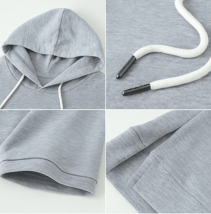 Alison | Short Sleeve Hoodie
