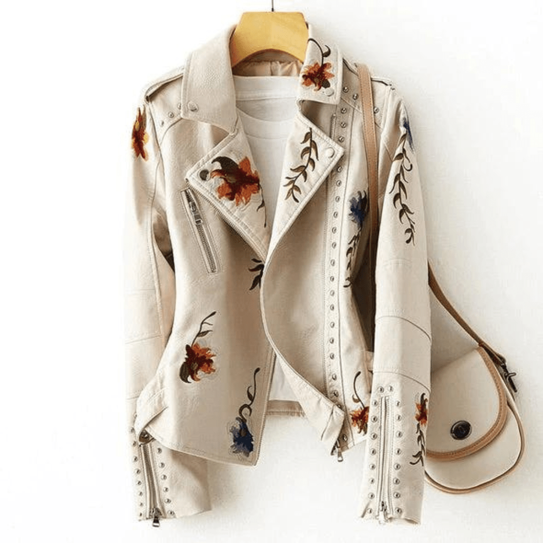 Livia | Giacca floreale rétro-chic