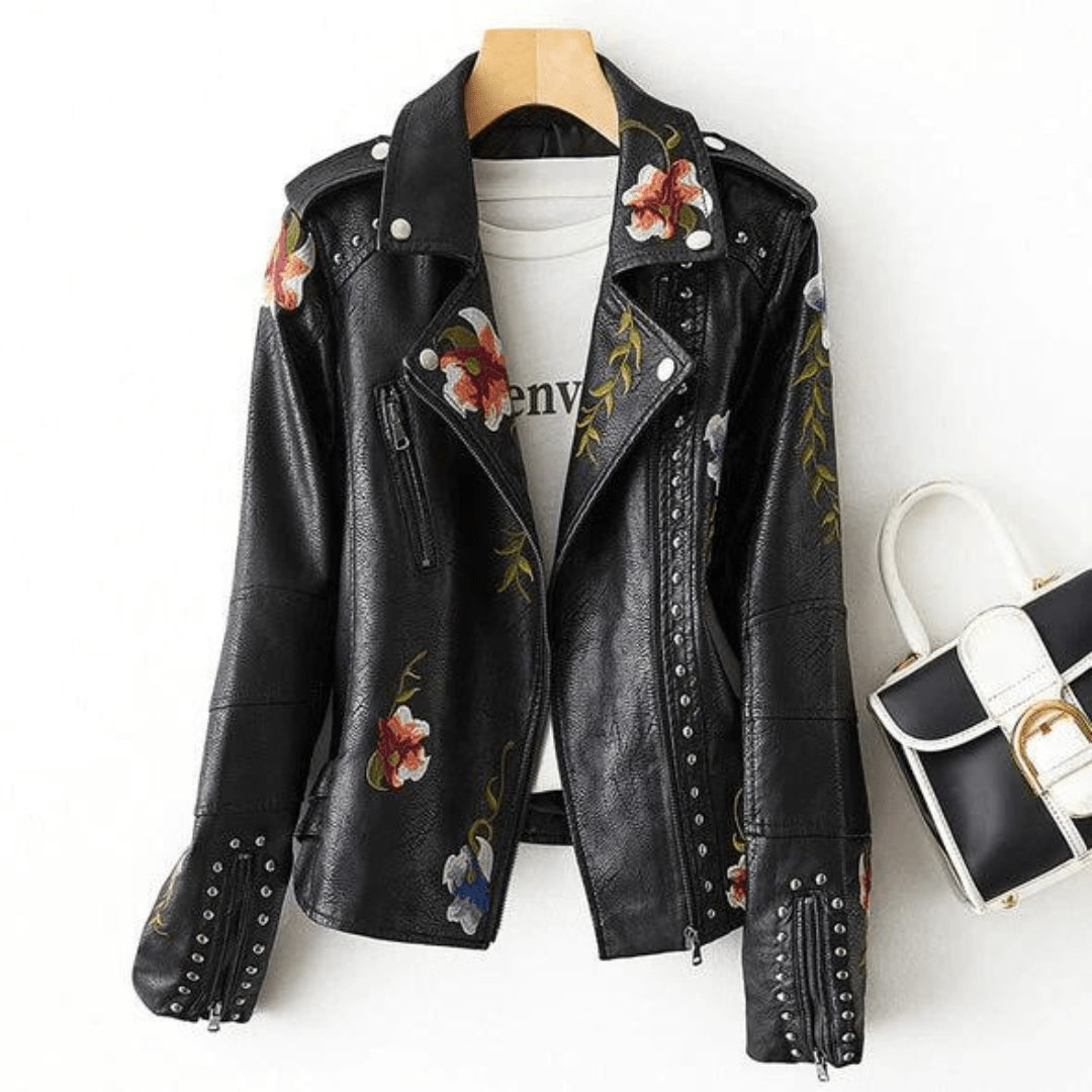 Livia | Giacca floreale rétro-chic