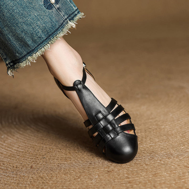 Solene - Ballerine ortopediche in pelle