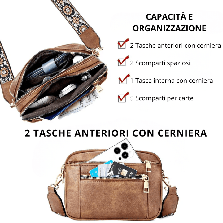Elisara | Elegant and Versatile Shoulder Bag