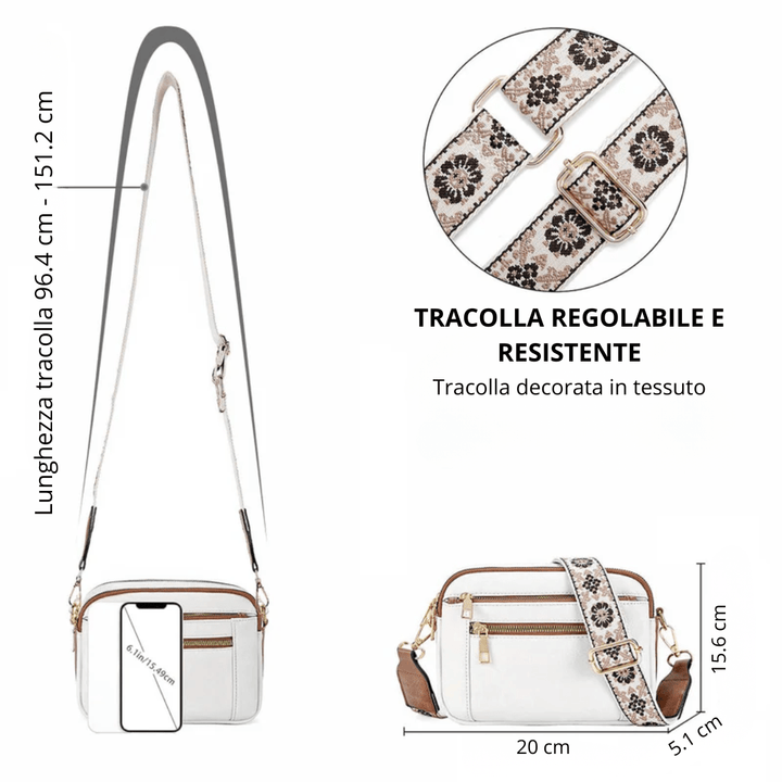 Elisara | Elegant and Versatile Shoulder Bag