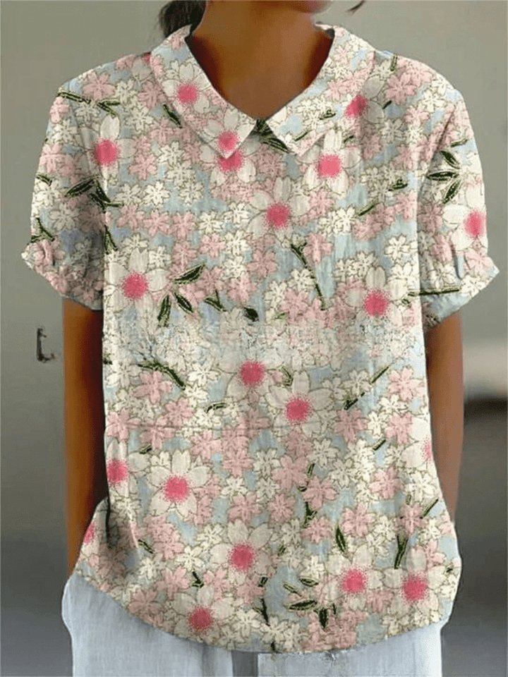 Sofia | Elegant floral shirt