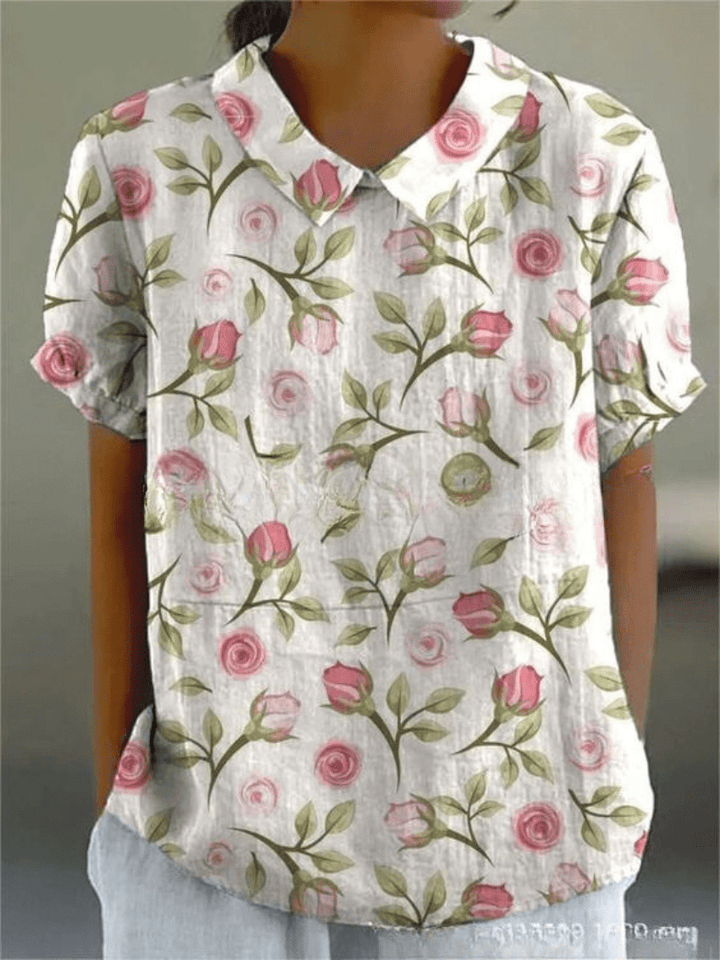 Sofia | Elegant floral shirt