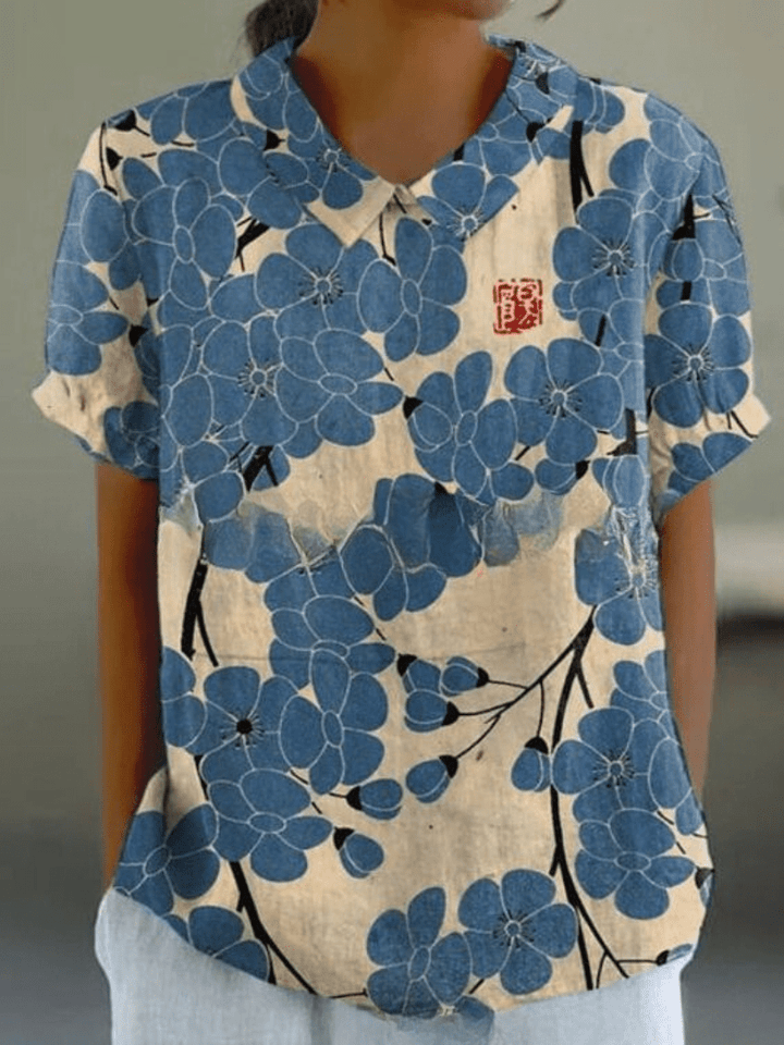 Sofia | Elegant floral shirt