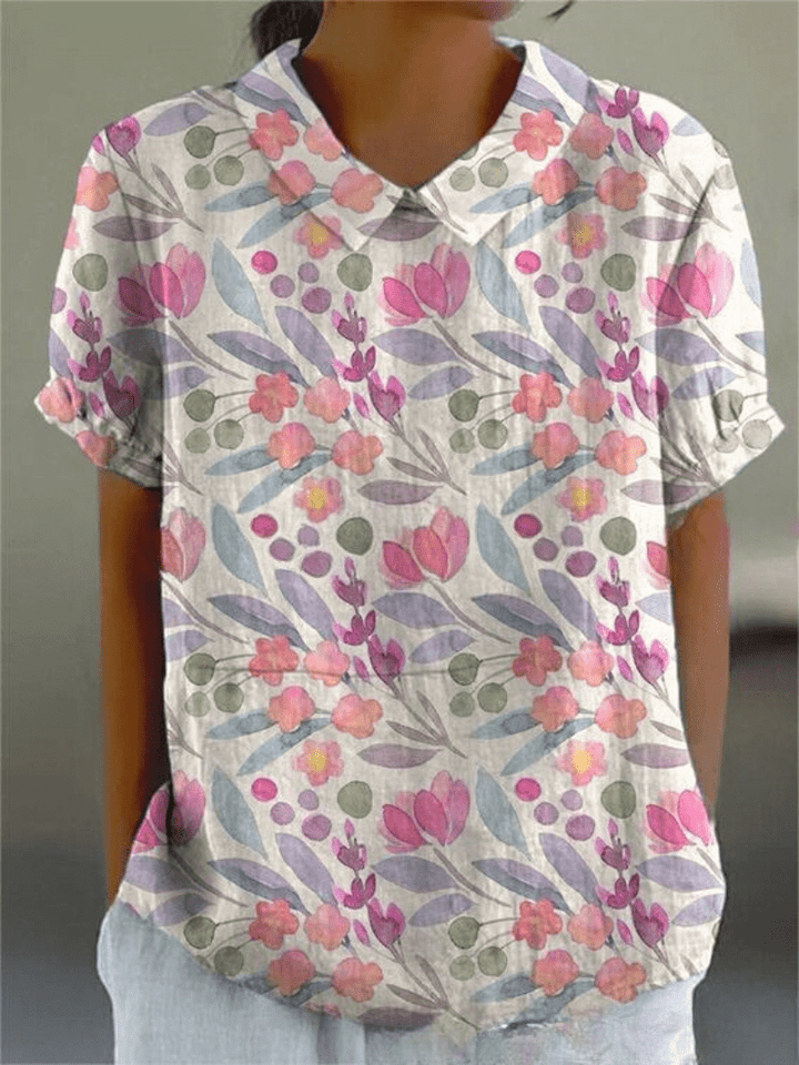 Sofia | Elegant floral shirt
