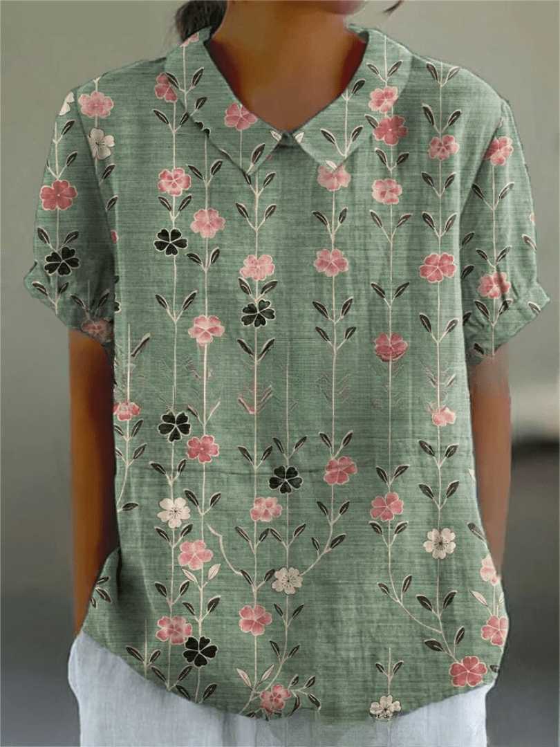 Sofia | Elegant floral shirt