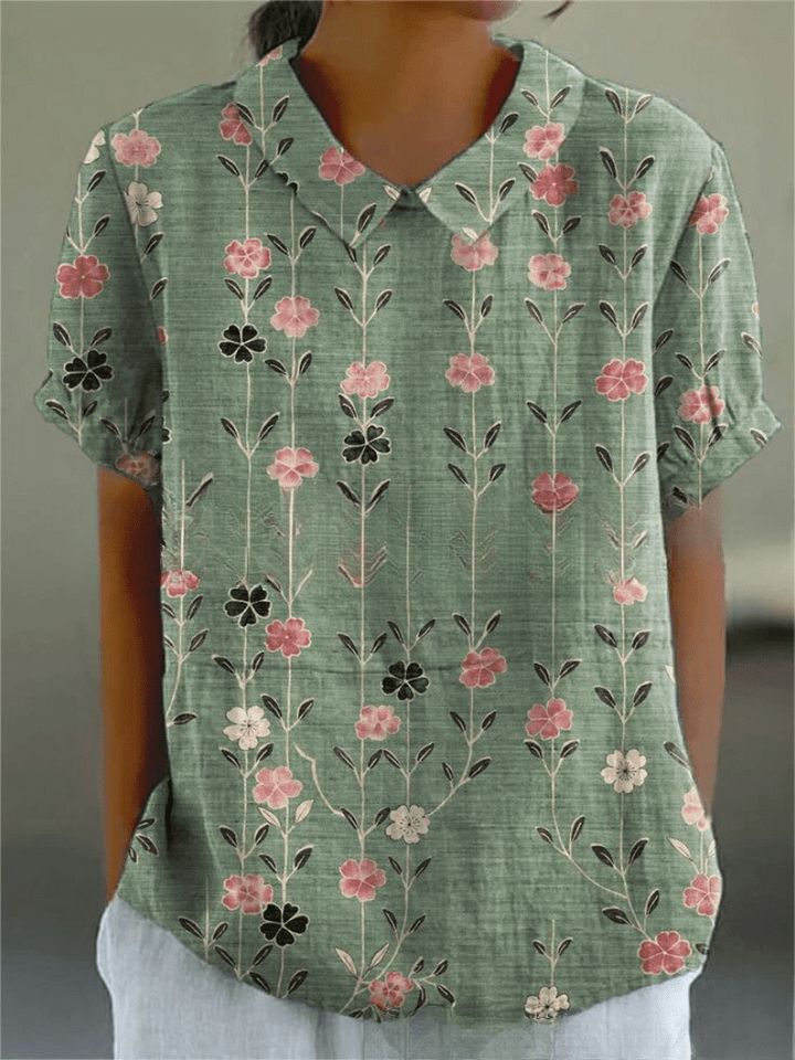 Sofia | Elegant floral shirt