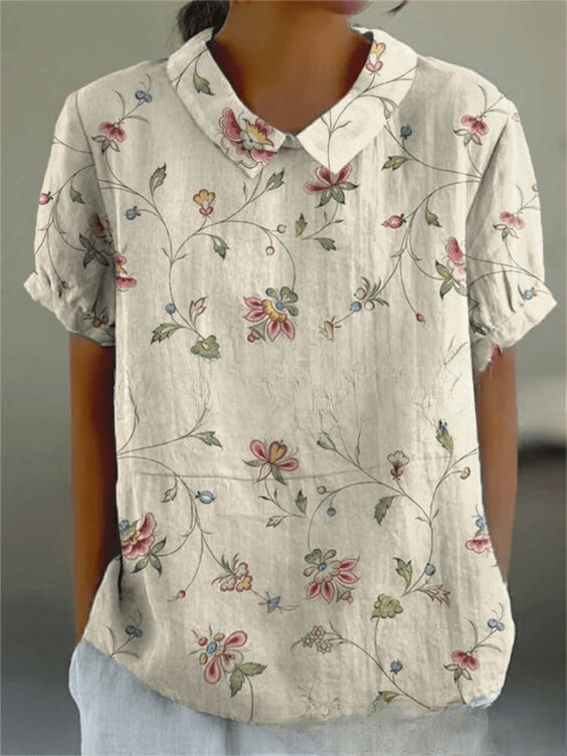 Sofia | Elegant floral shirt