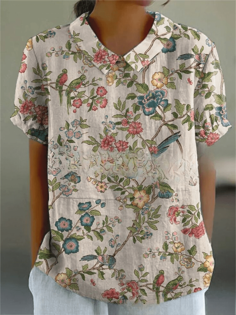 Sofia | Elegant floral shirt