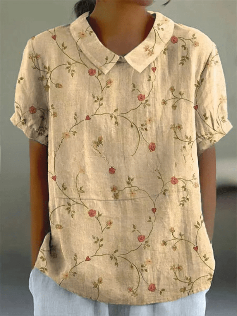 Sofia | Elegant floral shirt