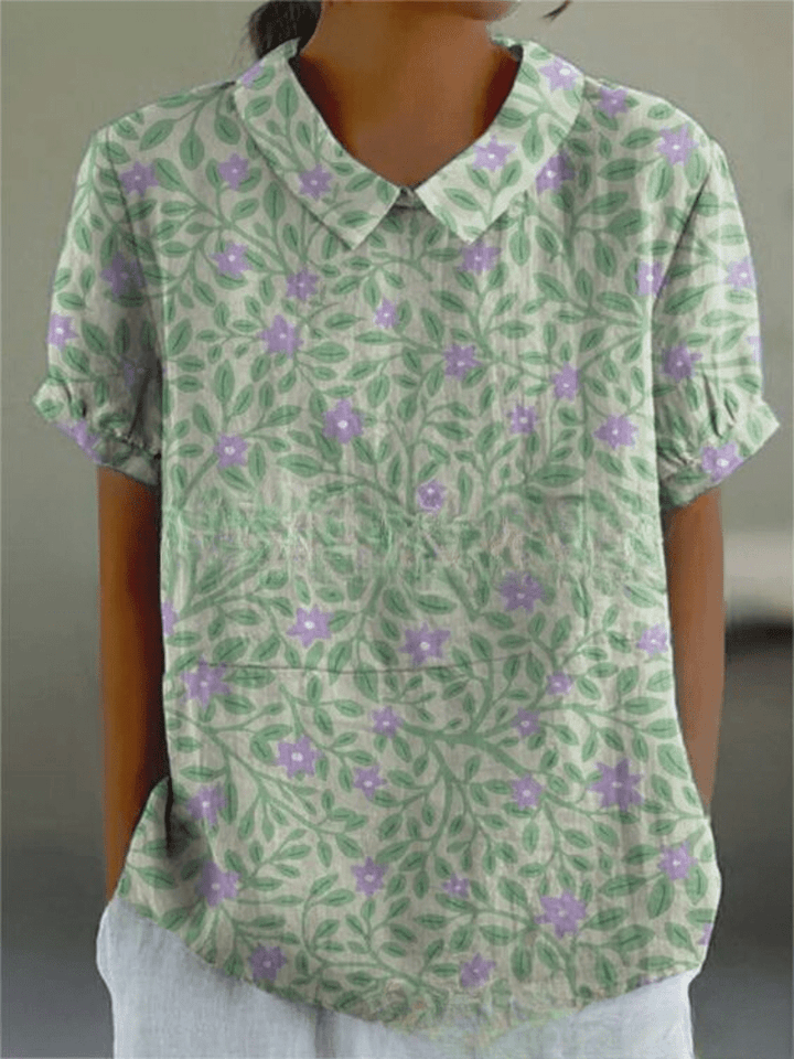 Sofia | Elegant floral shirt