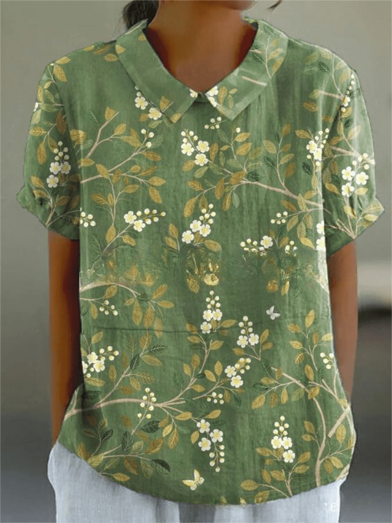 Sofia | Elegant floral shirt