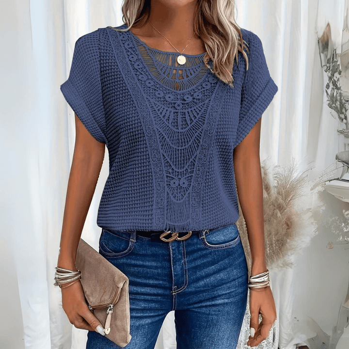 Karin | Blouse élégante en dentelle