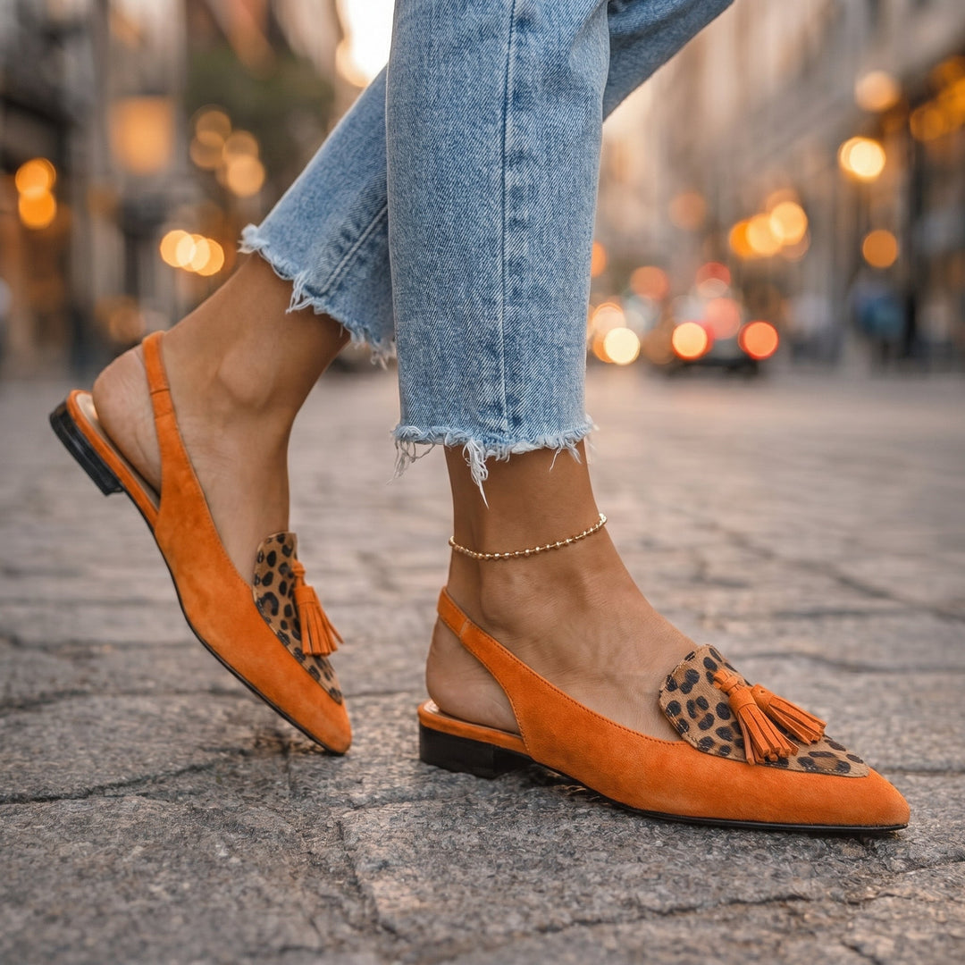 Valeria | Sandali con cinturini e frange