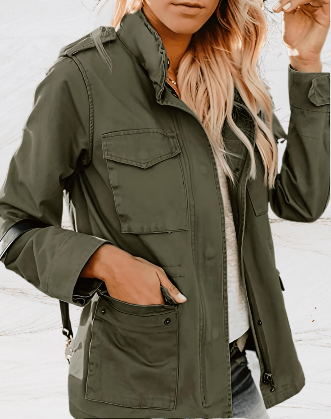 Thilde | Giacca utility casual-chic