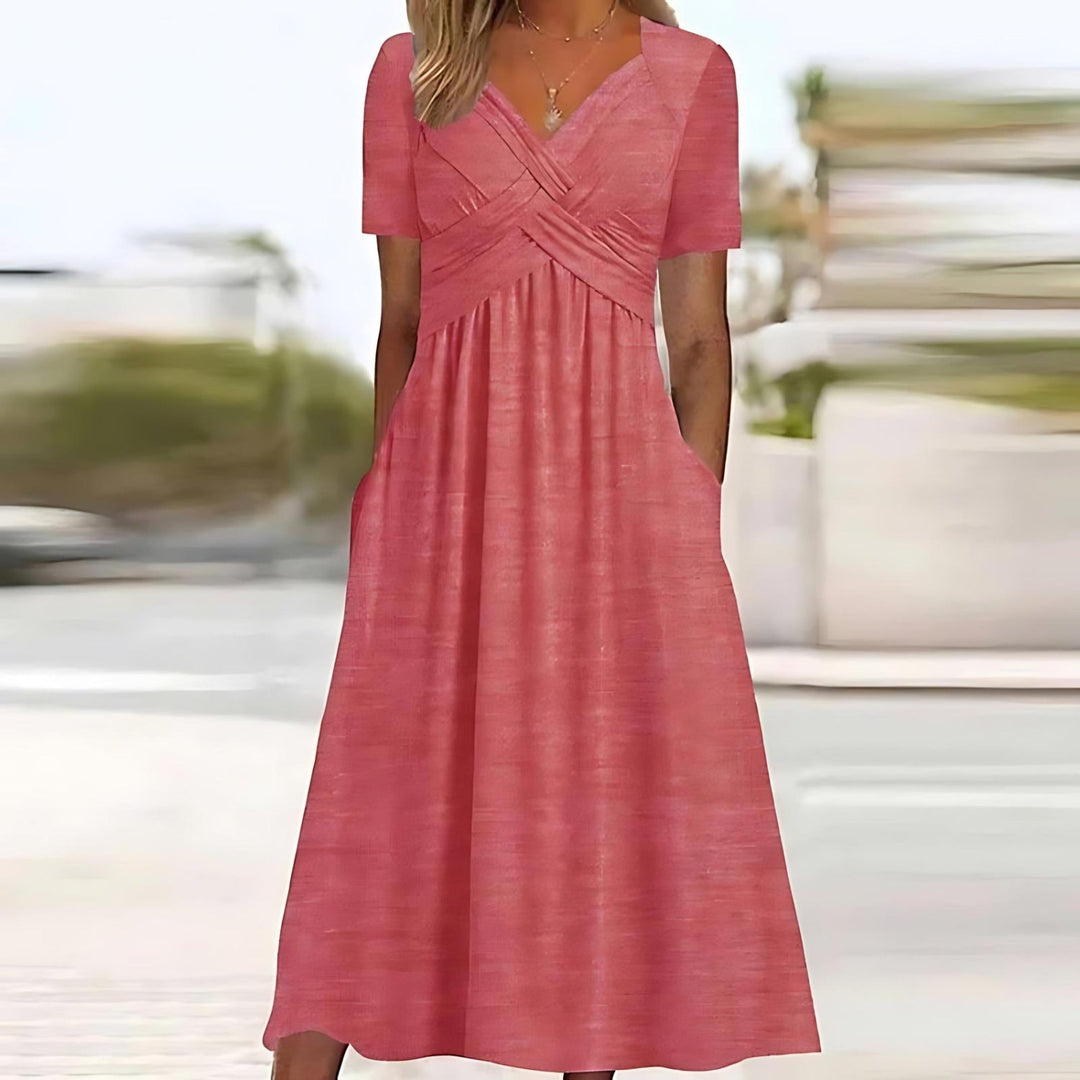 Carmen | elegant midi dress