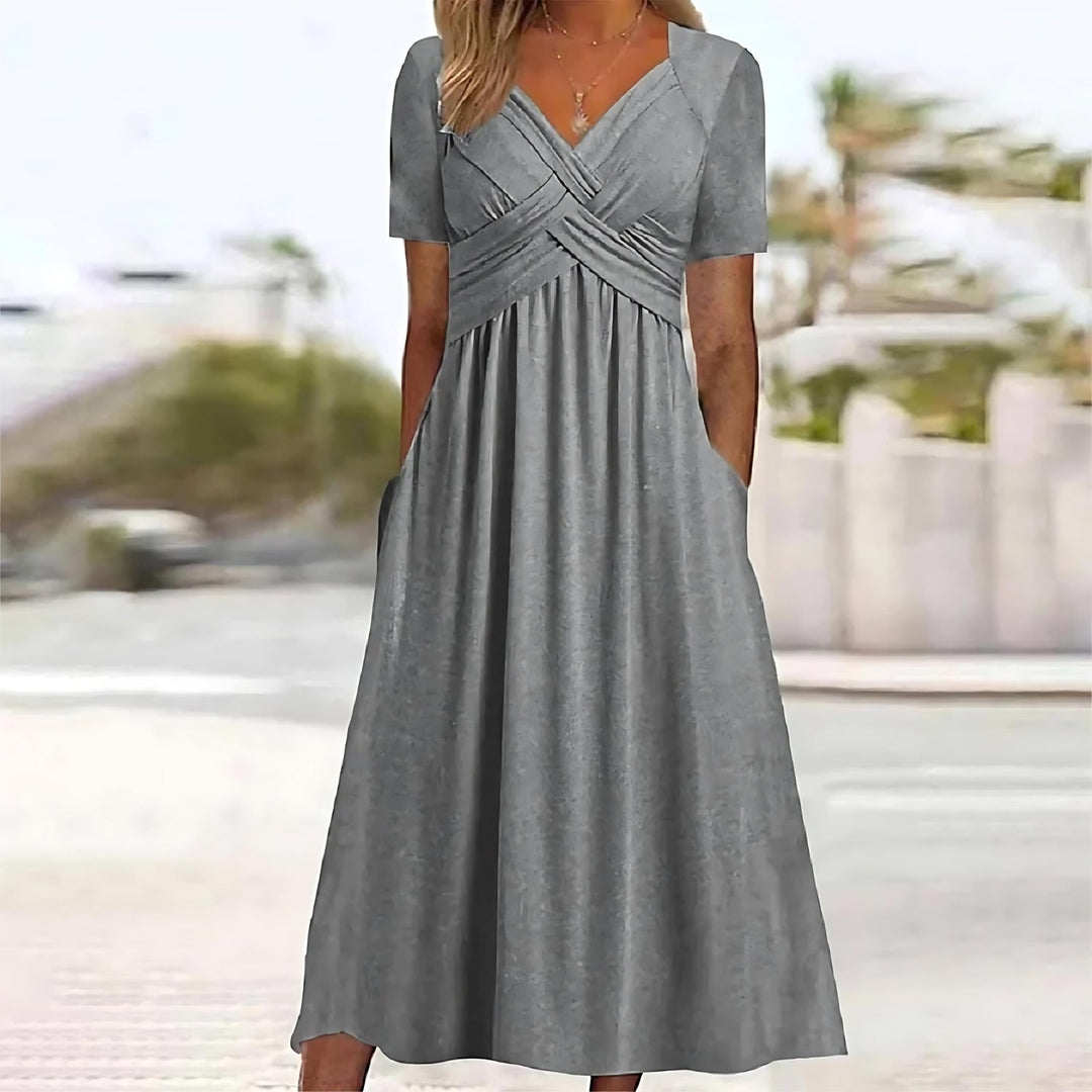 Carmen | elegant midi dress