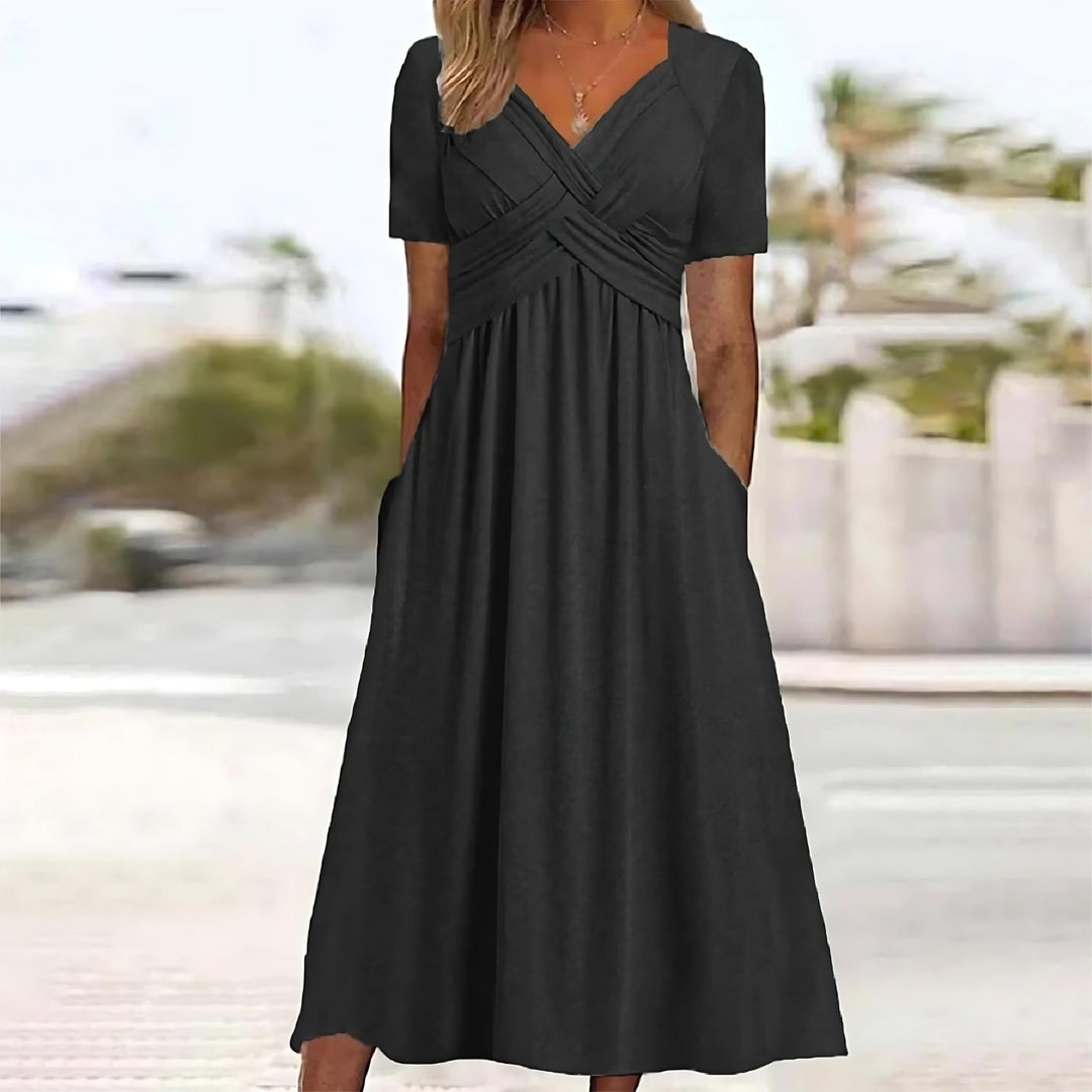 Carmen | elegant midi dress