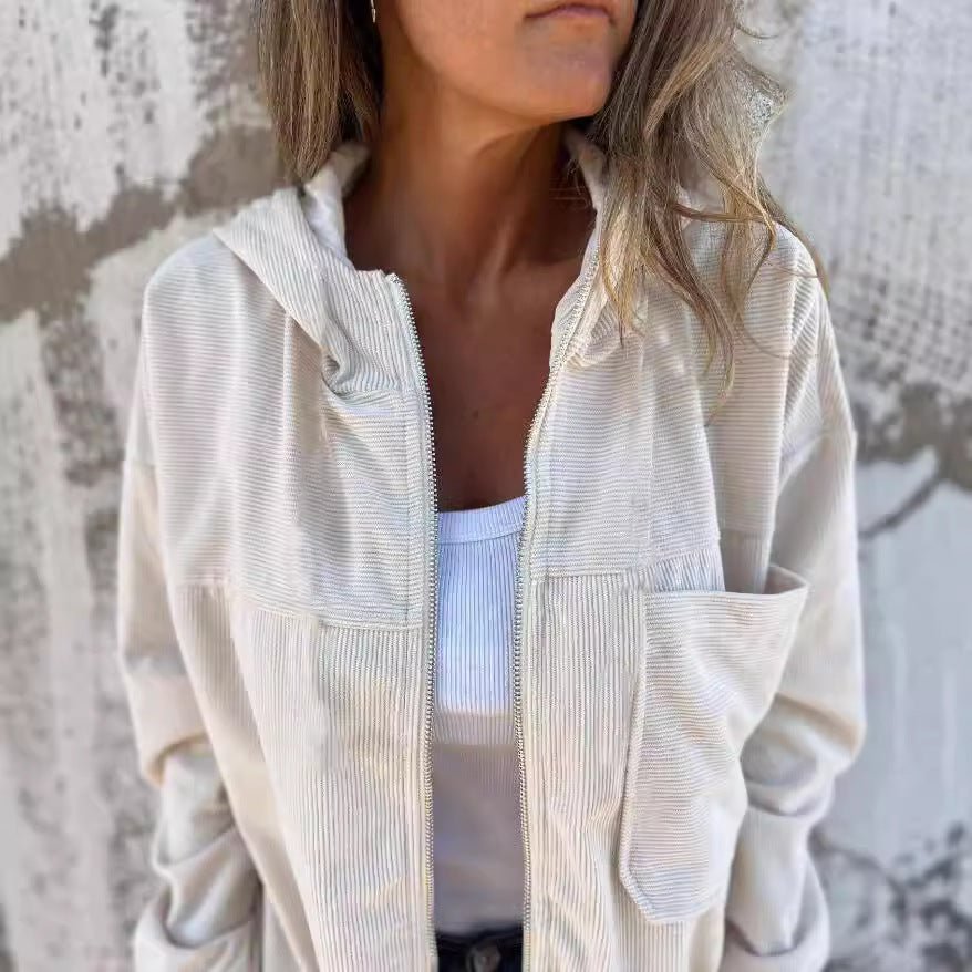 Clémence | Comoda giacca in velluto