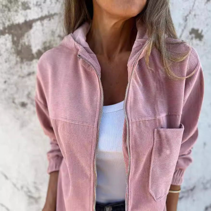 Clémence | Comoda giacca in velluto