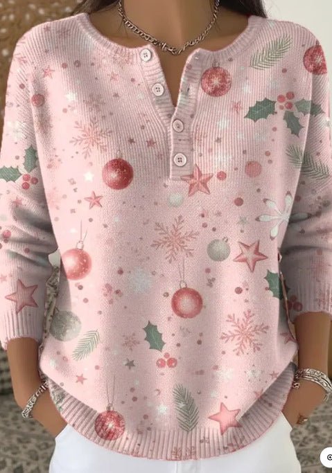 Lidia | Soft Christmas Jumper with Tree