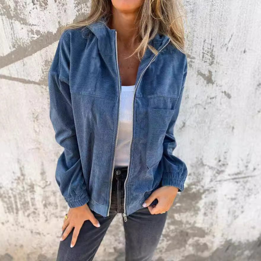 Clémence | Comoda giacca in velluto
