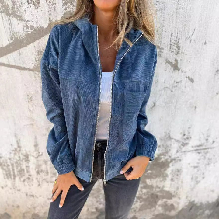 Clémence | Comoda giacca in velluto