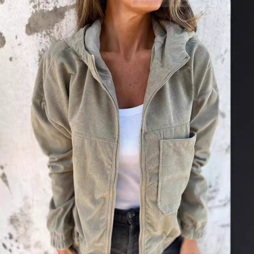Clémence | Comoda giacca in velluto