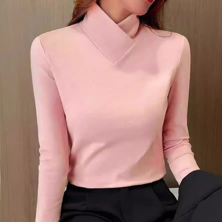Liora | T-shirt a collo alto chic