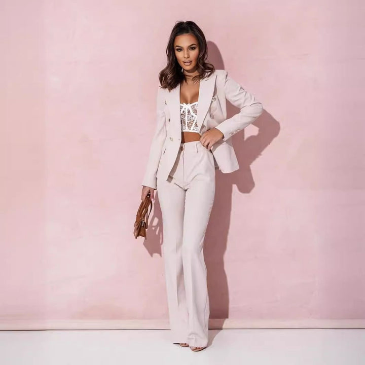 Elvire | Costume intero elegante con scollo incrociato