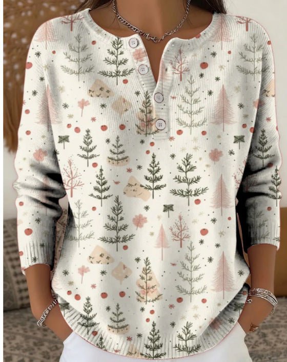 Lidia | Soft Christmas Jumper with Tree