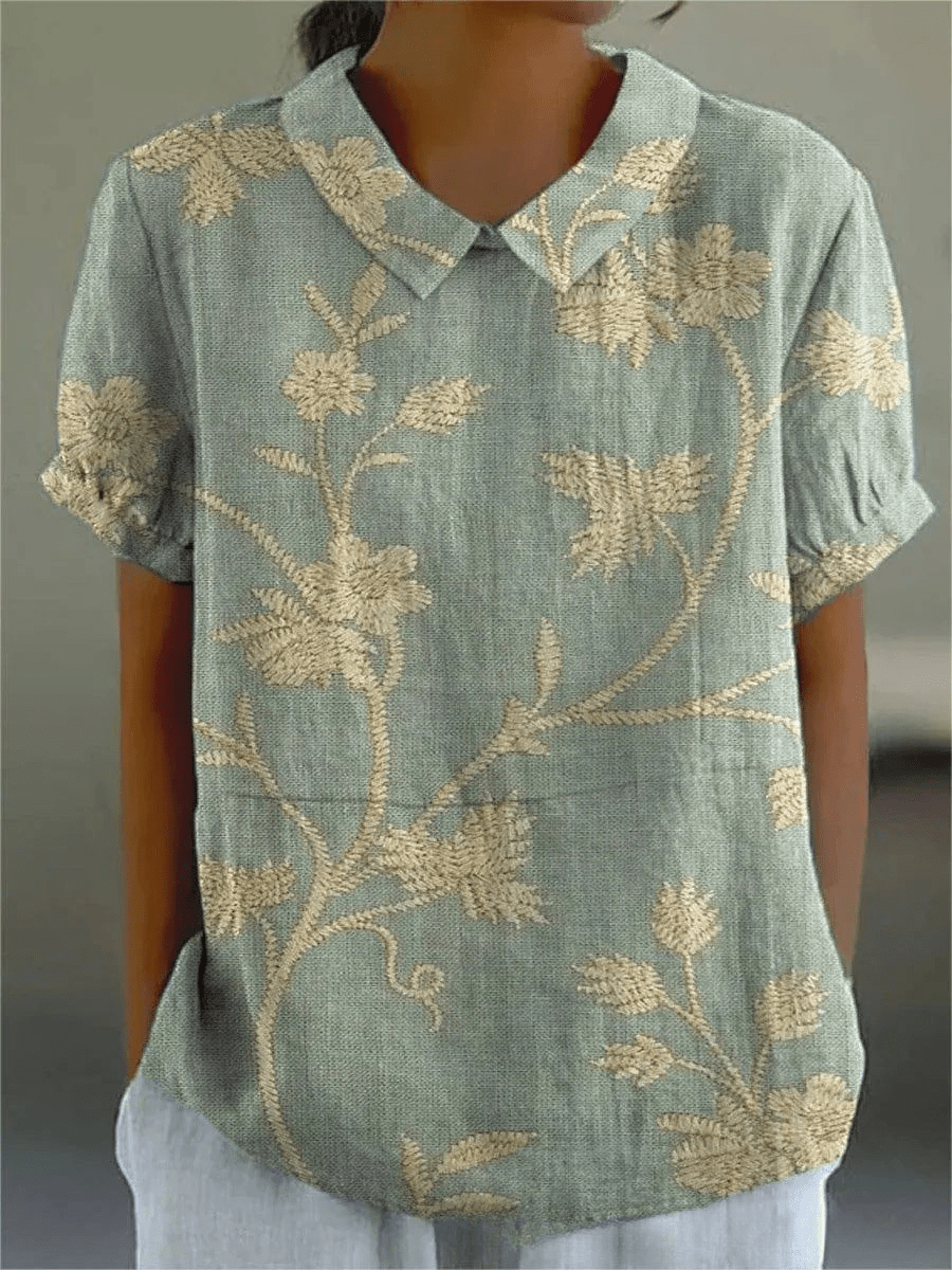 Sofia | Elegant floral shirt
