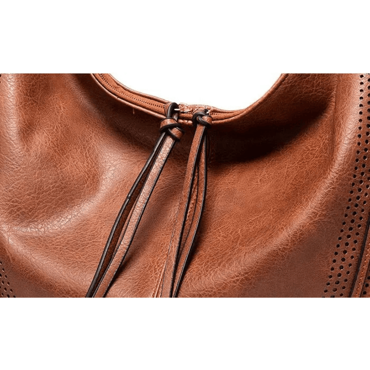 Brunhilde | Borsa a secchiello vintage elegante