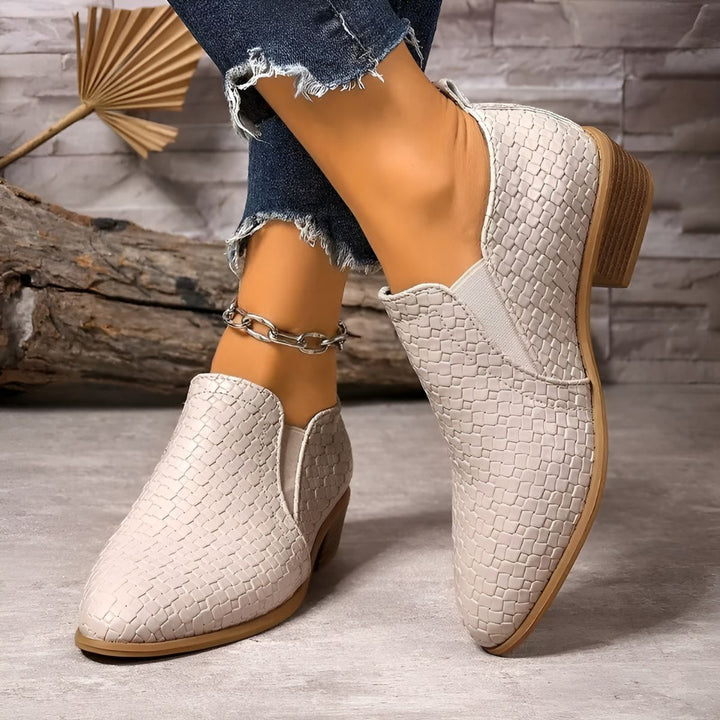 Alexia | Scarpe Oxford Ortopediche in Pelle Elegante