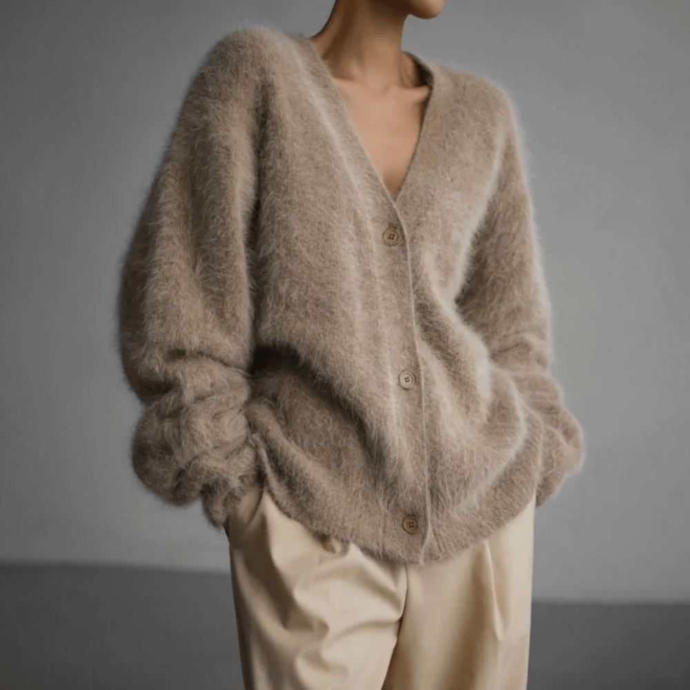 Luna | Cardigan elegante in cashmere