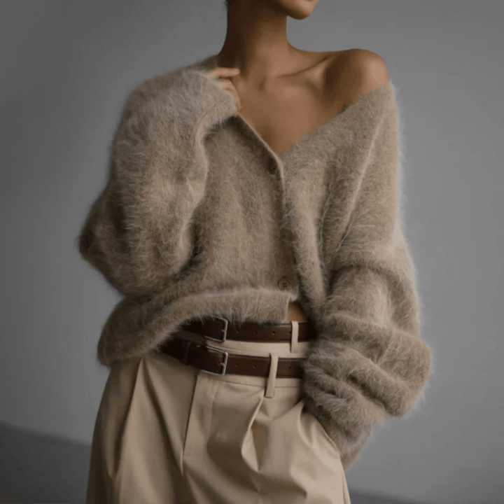 Luna | Cardigan elegante in cashmere