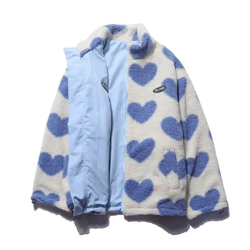 Kanika – Reversible Jacket with Heart Pattern