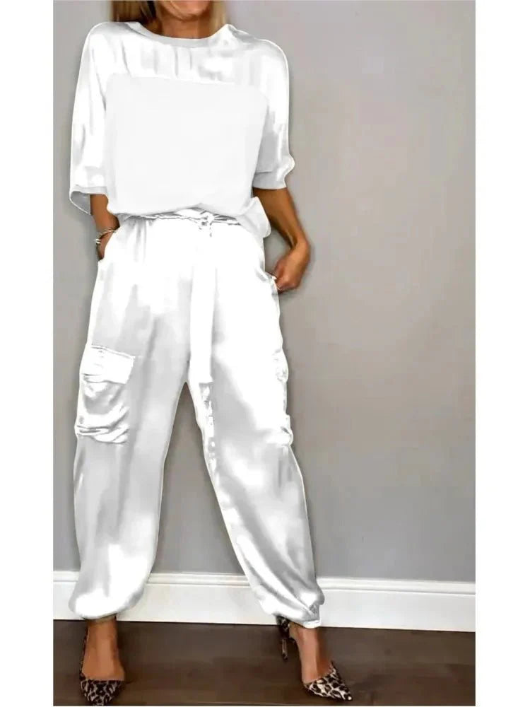 Evelina | casual satinato elegante