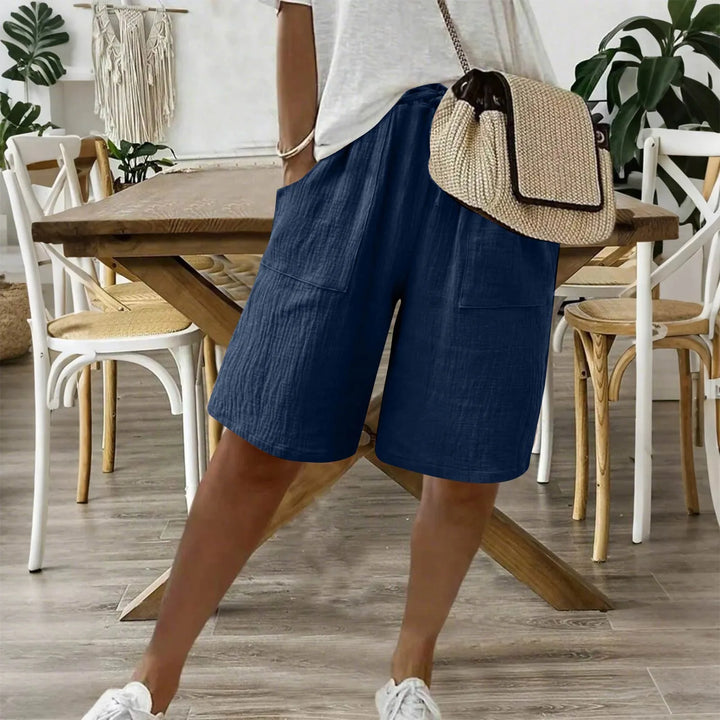 Sienna | Pantaloncini in cotone e lino